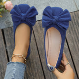 Chic Petal Knot Flats - AfterAmour