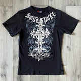 Gothic Skull Affliction Graphic Tee