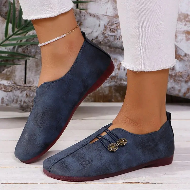 Twin Charm Minimalist Flats - AfterAmour