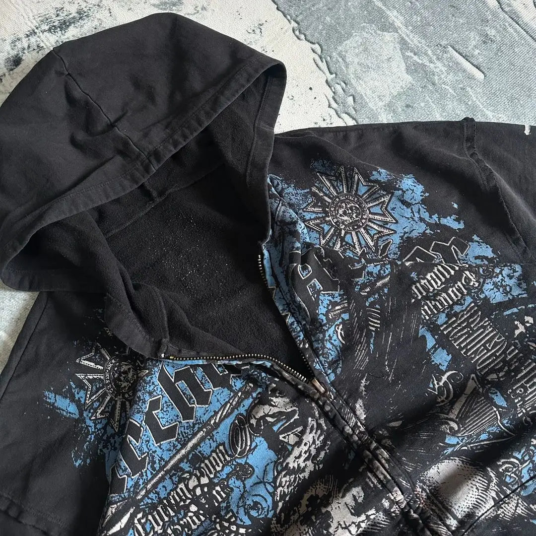 Gothic Affliction Graphic Hoodie