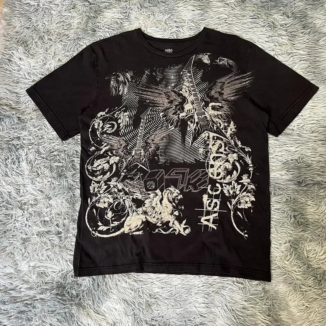 Gothic Skull Affliction Graphic Tee