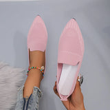 Sharp Mesh Loafer Flats - AfterAmour