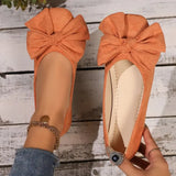 Chic Petal Knot Flats - AfterAmour