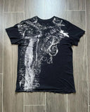 Gothic Skull Affliction Graphic Tee