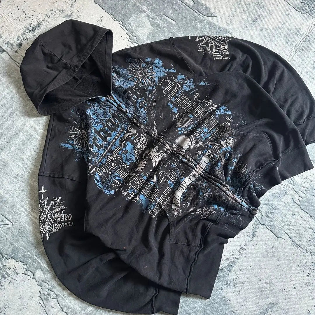 Gothic Affliction Graphic Hoodie