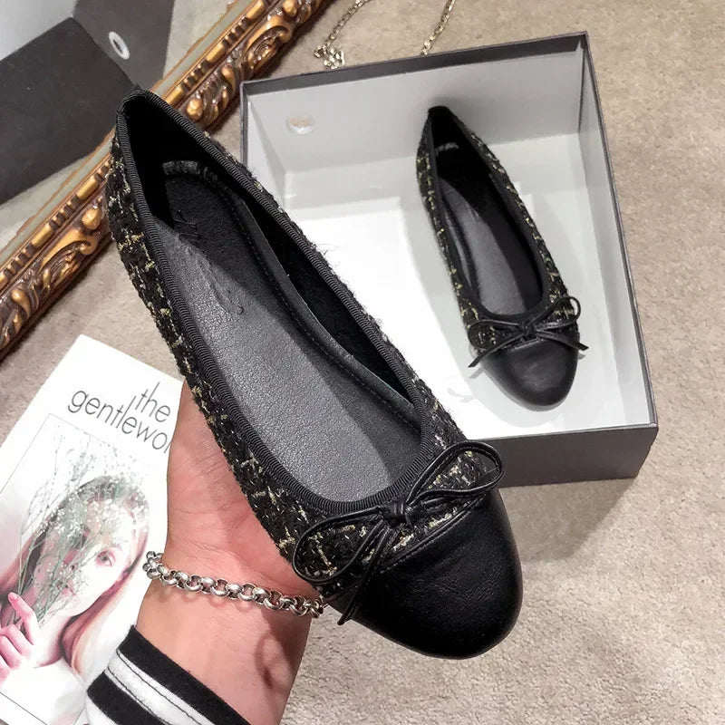 Ballet Bow Flats - AfterAmour