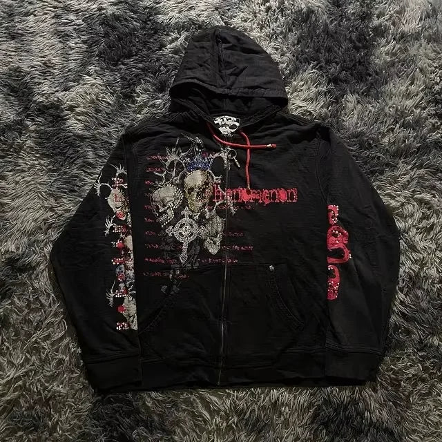 Gothic Affliction Graphic Hoodie