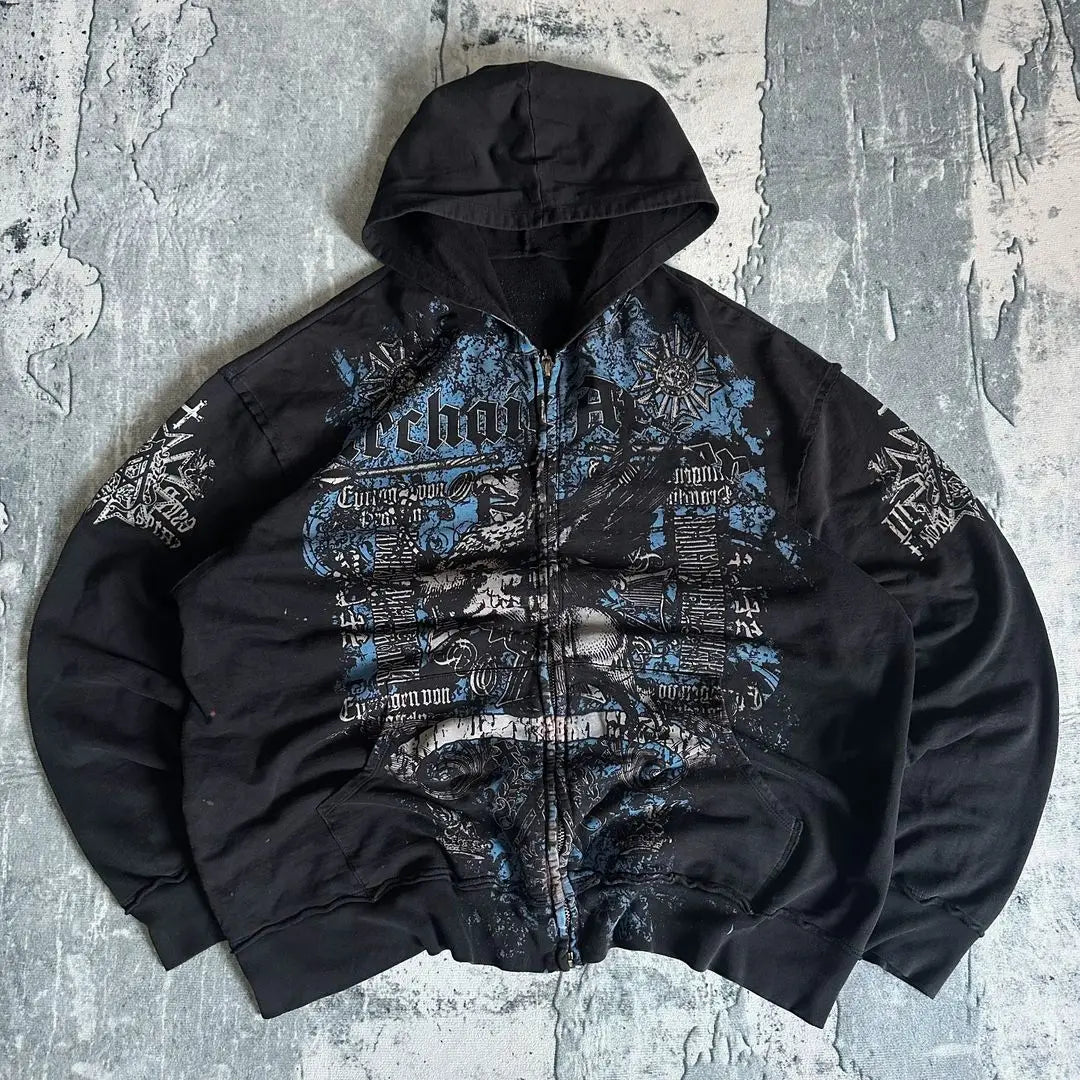 Gothic Affliction Graphic Hoodie