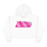AfterAmour Powered Hearts Logo Crop Hoodie - AfterAmour
