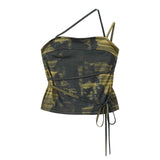 Verde Deep Washed Crop Top - AfterAmour