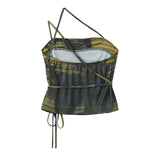 Verde Deep Washed Crop Top - AfterAmour