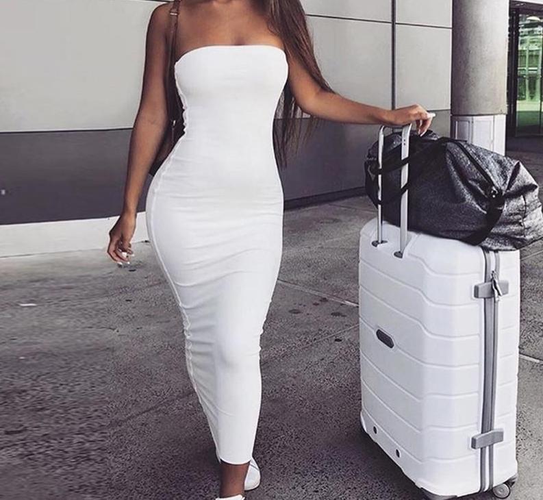 Strapless Sexy Dress - AfterAmour