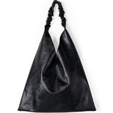Slouch purse, pu leather shoulder bag, armpit bag commuter, casual large capacity tote bag