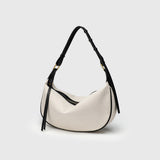 Stylish Simple Hobo Bag - Casual Versatile Shoulder Purse, Perfect Autumn and Winter Canvas Underarm Bag