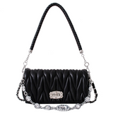 Women's Rhombus Diamond Chain Bag - Small Hobo Crossbody Shoulder Bag
