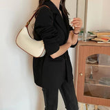 Elegant Small Shoulder Purse – Stylish shoulder Bag & Half Moon Bag for Women, Perfect Autumn Hobo Shoulder Handbag