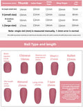0948- Handmade press on nails fake nails removable