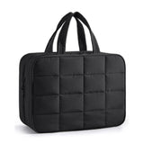 Travel toilet bag, with jewelry storage bag, hanging toilet bag, fluffy cosmetic bag, storage bag travel bag, makeup bag with compartments,