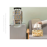 Large capacity can hold three pairs of shoes convenient Oxford cloth storage bag, waterproof shoe bag, suitcase trolley shoe bag