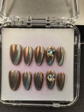 1053- Handmade press on nails fake nails removable