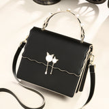Genuine leather handbags portable fashion simple shoulder bag trendy all-match crossbody bag tote bag