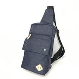 Men's chest bag, chest purse, fanny pack, fanny pack crossbody, casual shoulder bag, unisex stylish shoulder crossbody bag