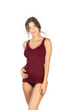EGi Luxury Wool Silk V-Neck Tank Top. Proudly Made in Italy (1492)
