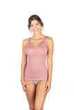 EGi Luxury Wool Silk V-Neck Tank Top. Proudly Made in Italy (1492)