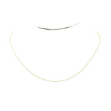 16 INCH, 1mm Stainless Steel Metal Chain Necklace