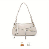 Small Shoulder Bag Unique Handmade Woven Handle hobo