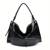 Large Shoulder Bag Unique Handmade Woven Handle  hobo