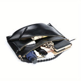 Large Shoulder Bag Unique Handmade Woven Handle  hobo