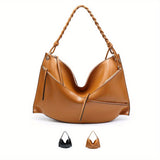 Large Shoulder Bag Unique Handmade Woven Handle  hobo