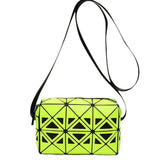 Fashion mini square box, hollow geometric design splicing crossbody bag, fashion commuter shoulder Crossbody bag, small square purse