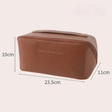 Makeup bag organizers,stylish cosmetic bag, large capacity portable versatile travel products toilet bag woman, makeup bag with compartments,
