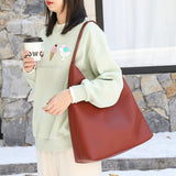 Casual retro hobo bag, fashion handbag, pu large capacity shoulder women's bag