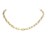 18K Gold Dipped Stainless Steel Handmade Chain Necklace