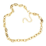 18K Gold Dipped Stainless Steel Handmade Chain Necklace