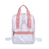 Waterproof PVC Backpack Purse with Clear Design, Durable and Stylish, Perfect for Travel, School, and Everyday Use School Bag Summer Waterproof PVC Beach Bag