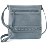 Women's multifunctional shoulder bag, retro popular messenger bag, large capacity small crossbody bag