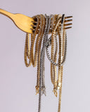Cynthia 2MM Tennis Necklace