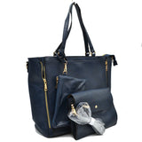 3 in 1 Side Zipper Women's Tote Handbag set