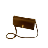 Genuine leather small shoulder bag for women trendy classic style Crossbody