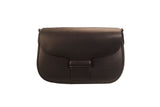 Genuine leather small shoulder bag for women trendy classic style hobo