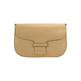 Genuine leather small shoulder bag for women trendy classic style hobo