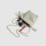 drawstring Chic Mini Bucket Bag - Stylish Women's Designer Shoulder & Crossbody Chain Bag