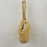 Chic Rhinestone Bling Wristlet Evening Bag
