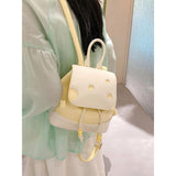 Adorable Cheese Backpack – Cute Small Schoolbag for Stylish Summer Commuting
