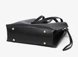 Genuine leather large hobo bag for women commuter bucket bag 5558