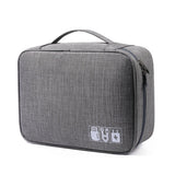 Data cable storage bag, large-capacity grid charger storage bag, mobile hard disk, earphone bag, travel portable waterproof digital bag.